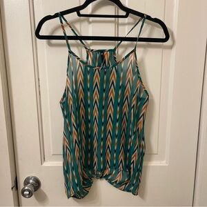 Love Culture Multicolor Chevron Camisole